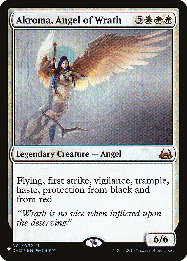 Akroma, Angel of Wrath [The List Reprints] | Clutch Gaming