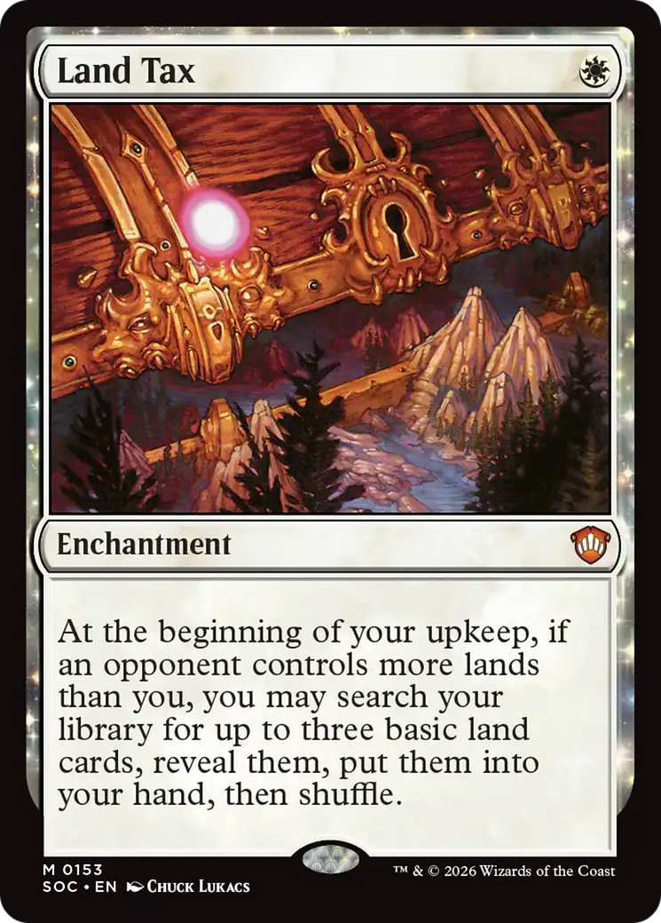 Land Tax [Secrets of Strixhaven Commander] | Clutch Gaming