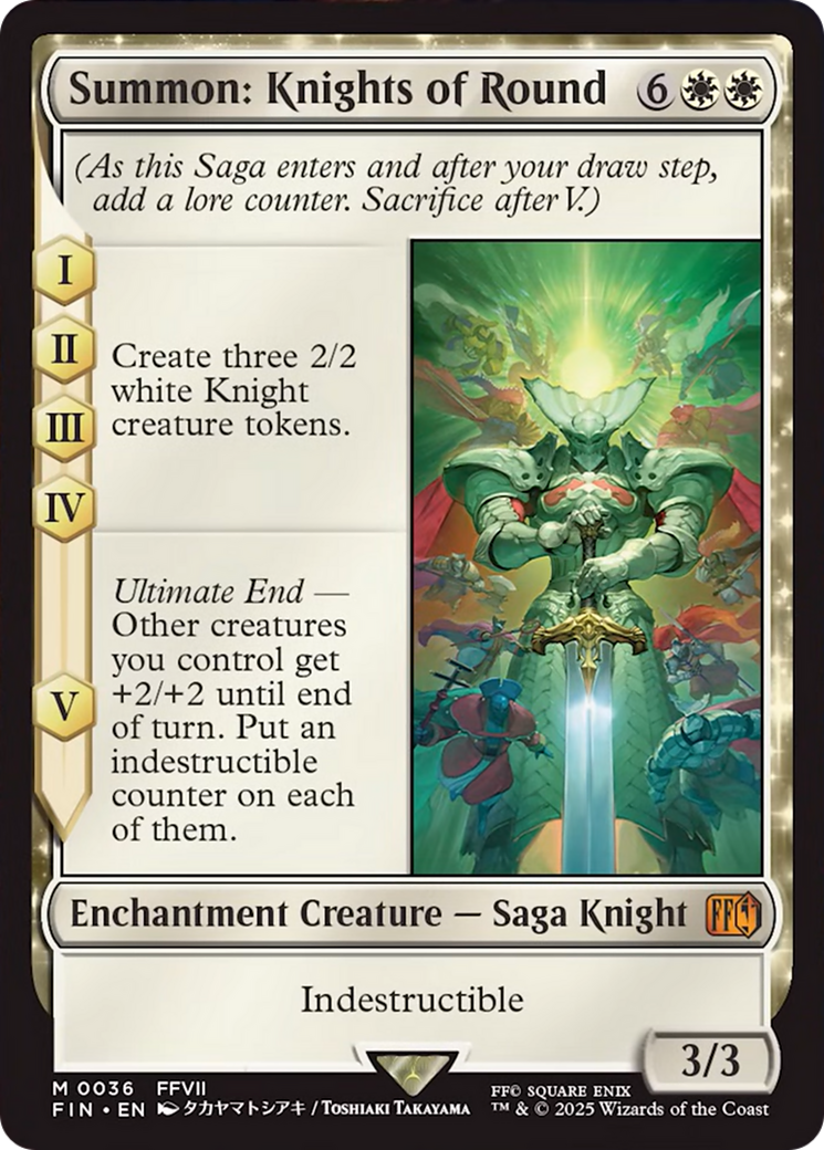 Summon: Knights of Round [FINAL FANTASY] | Clutch Gaming