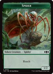 Spider // Bird Double-Sided Token [Tarkir: Dragonstorm Commander Tokens] | Clutch Gaming