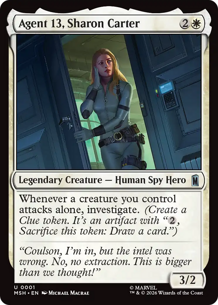 Agent 13, Sharon Carter [Marvel Super Heroes] | Clutch Gaming