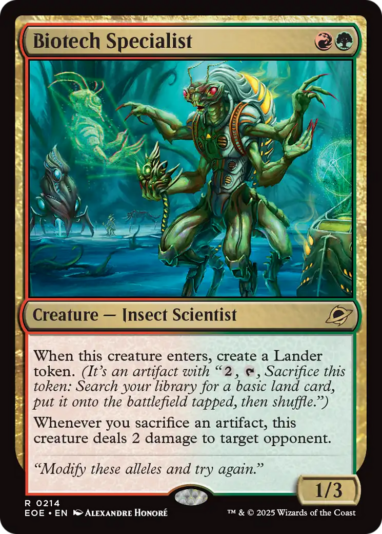 Biotech Specialist [Edge of Eternities] | Clutch Gaming