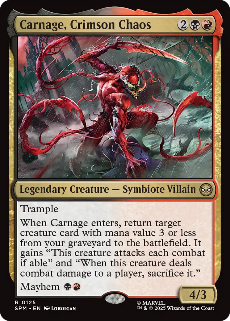 Carnage, Crimson Chaos [Marvel's Spider-Man] | Clutch Gaming
