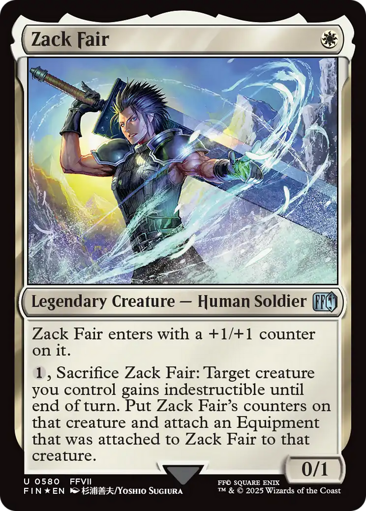 Zack Fair (Surge Foil) [FINAL FANTASY] | Clutch Gaming
