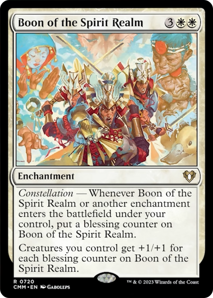 Boon of the Spirit Realm [Commander Masters] | Clutch Gaming