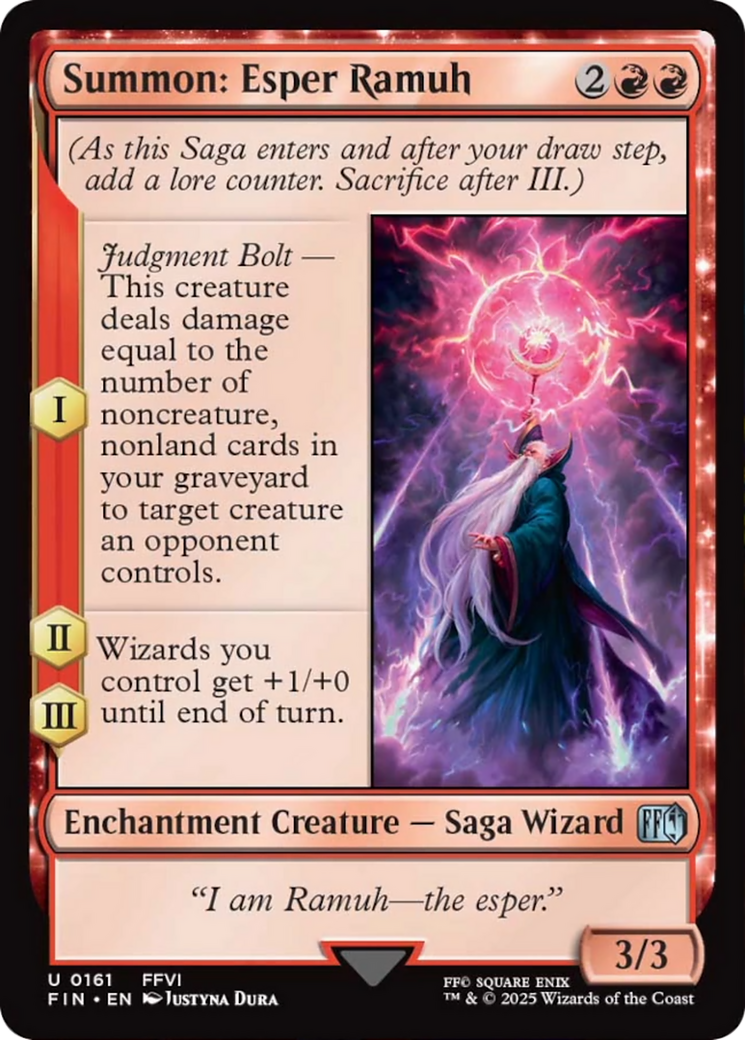Summon: Esper Ramuh [FINAL FANTASY] | Clutch Gaming
