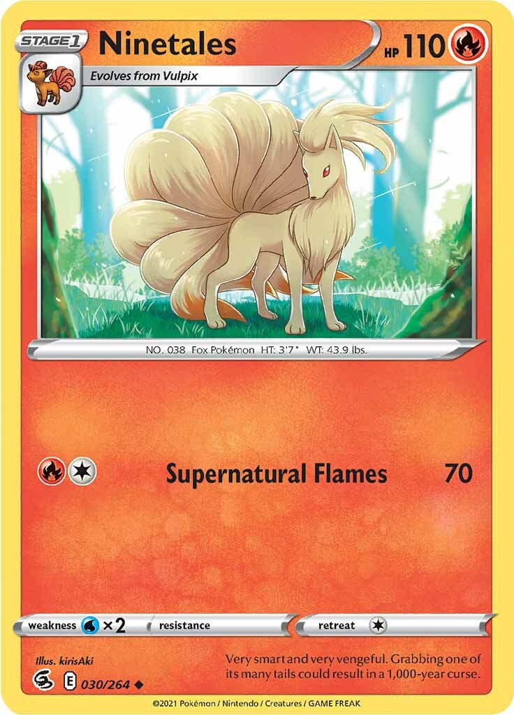 Ninetales (030/264) [Sword & Shield: Fusion Strike] | Clutch Gaming