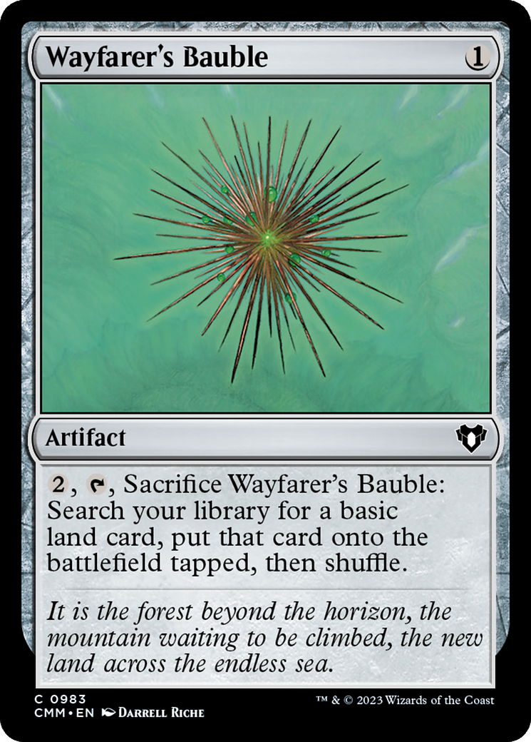 Wayfarer's Bauble [Commander Masters] | Clutch Gaming