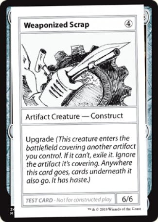 Weaponized Scrap (2021 Edition) [Mystery Booster Playtest Cards] | Clutch Gaming