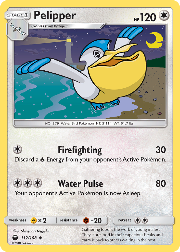 Pelipper (112/168) [Sun & Moon: Celestial Storm] | Clutch Gaming