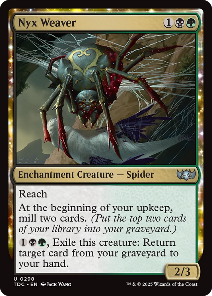 Nyx Weaver [Tarkir: Dragonstorm Commander] | Clutch Gaming