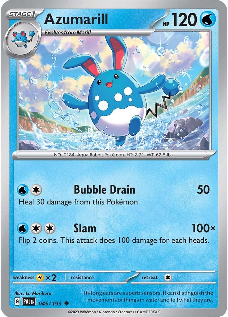 Azumarill (045/193) [Scarlet & Violet: Paldea Evolved] | Clutch Gaming