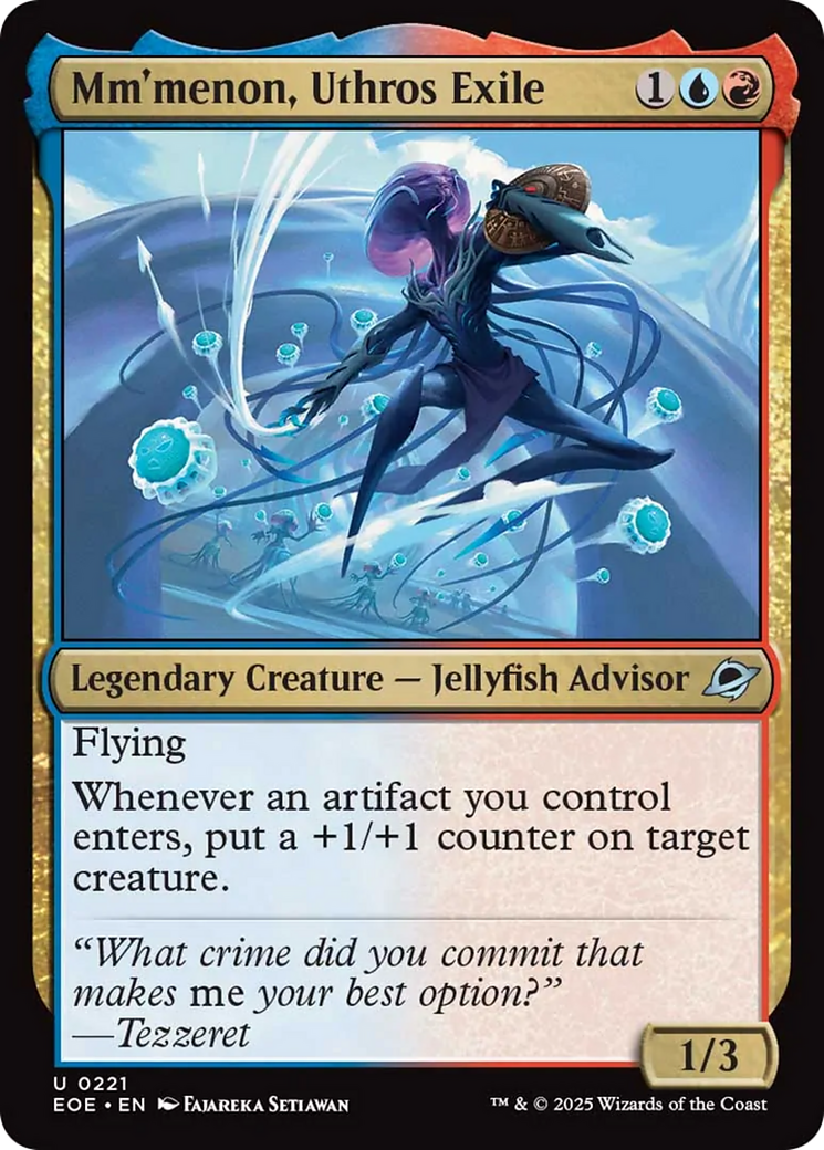 Mm'menon, Uthros Exile [Edge of Eternities] | Clutch Gaming