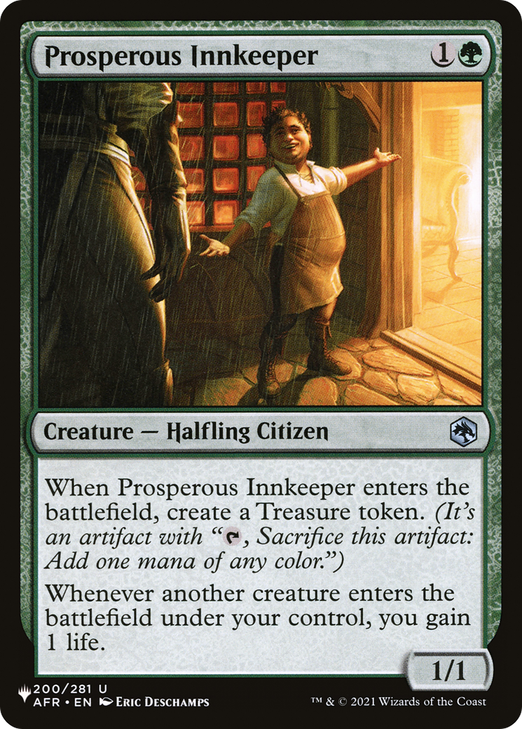 Prosperous Innkeeper [The List Reprints] | Clutch Gaming