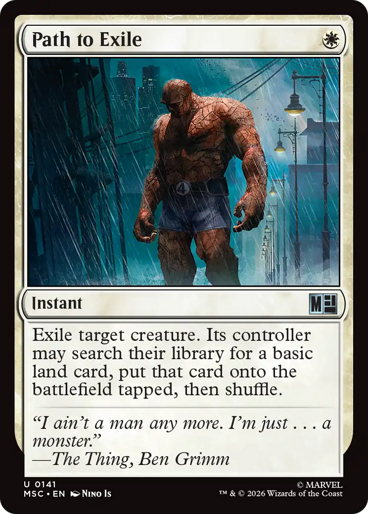 Path to Exile (Surge Foil) [Marvel Super Heroes Commander] | Clutch Gaming