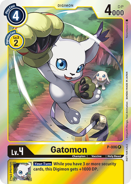 Gatomon [P-006] [Promotional Cards] | Clutch Gaming