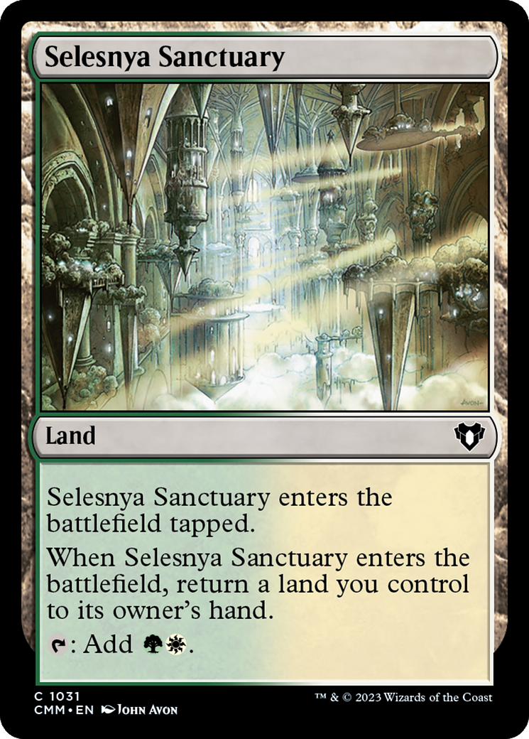 Selesnya Sanctuary [Commander Masters] | Clutch Gaming