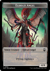 Eldrazi Angel // Copy Double-Sided Token [Modern Horizons 3 Commander Tokens] | Clutch Gaming