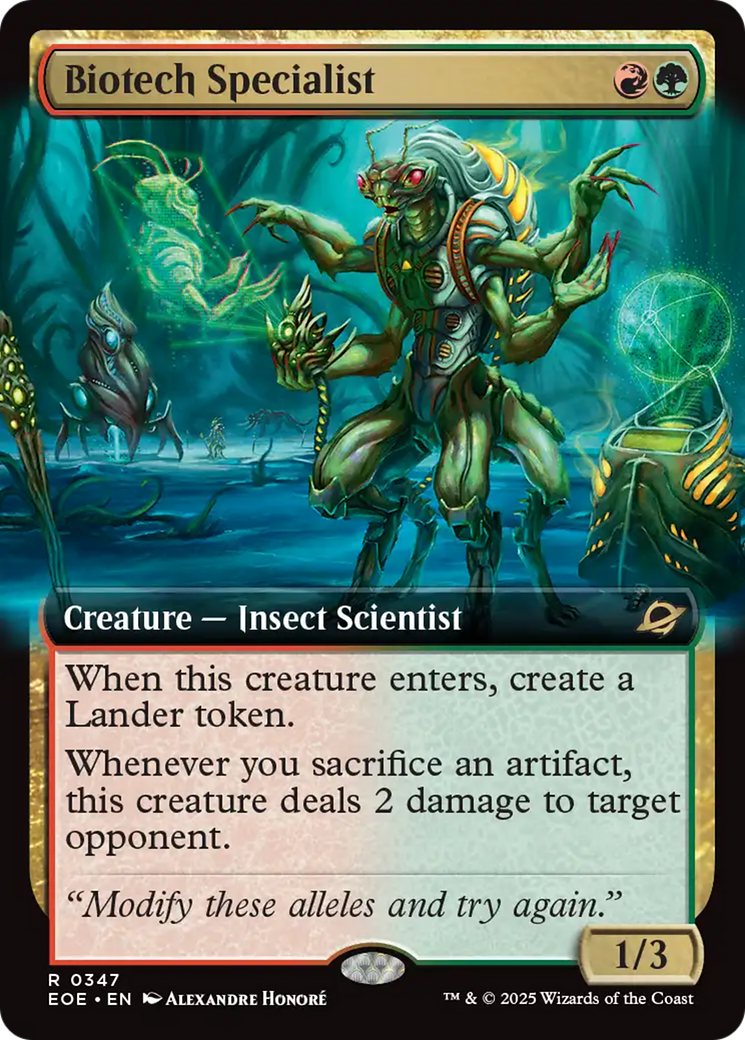 Biotech Specialist (Extended Art) [Edge of Eternities] | Clutch Gaming