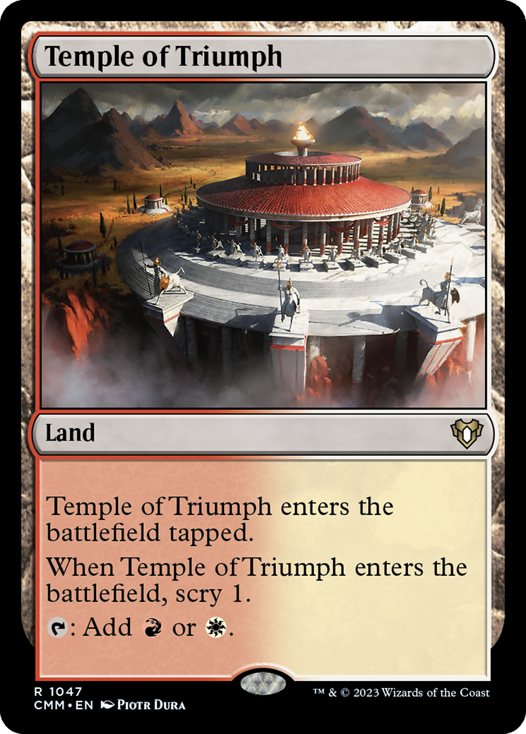 Temple of Triumph [Commander Masters] | Clutch Gaming