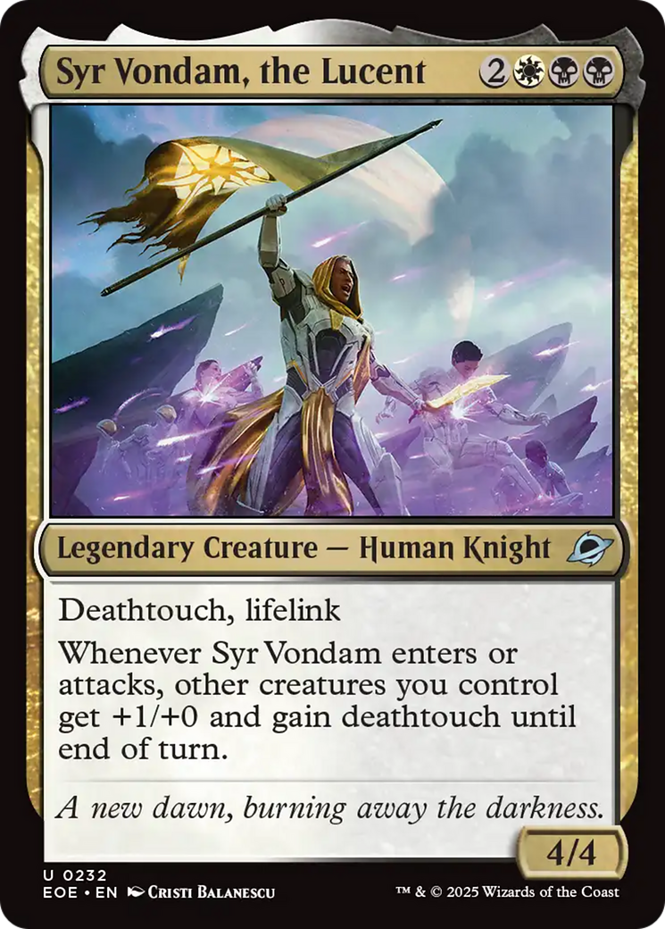 Syr Vondam, the Lucent [Edge of Eternities] | Clutch Gaming