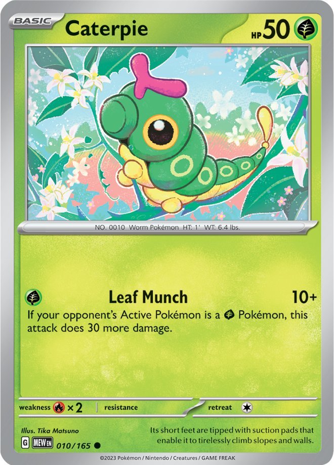 Caterpie (010/165) [Scarlet & Violet: 151] | Clutch Gaming