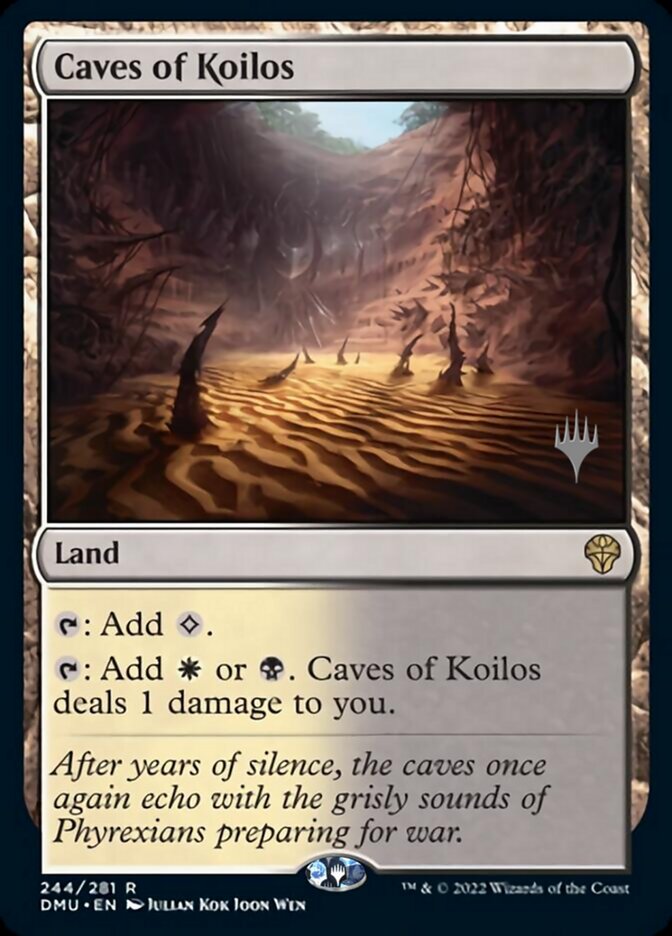 Caves of Koilos (Promo Pack) [Dominaria United Promos] | Clutch Gaming