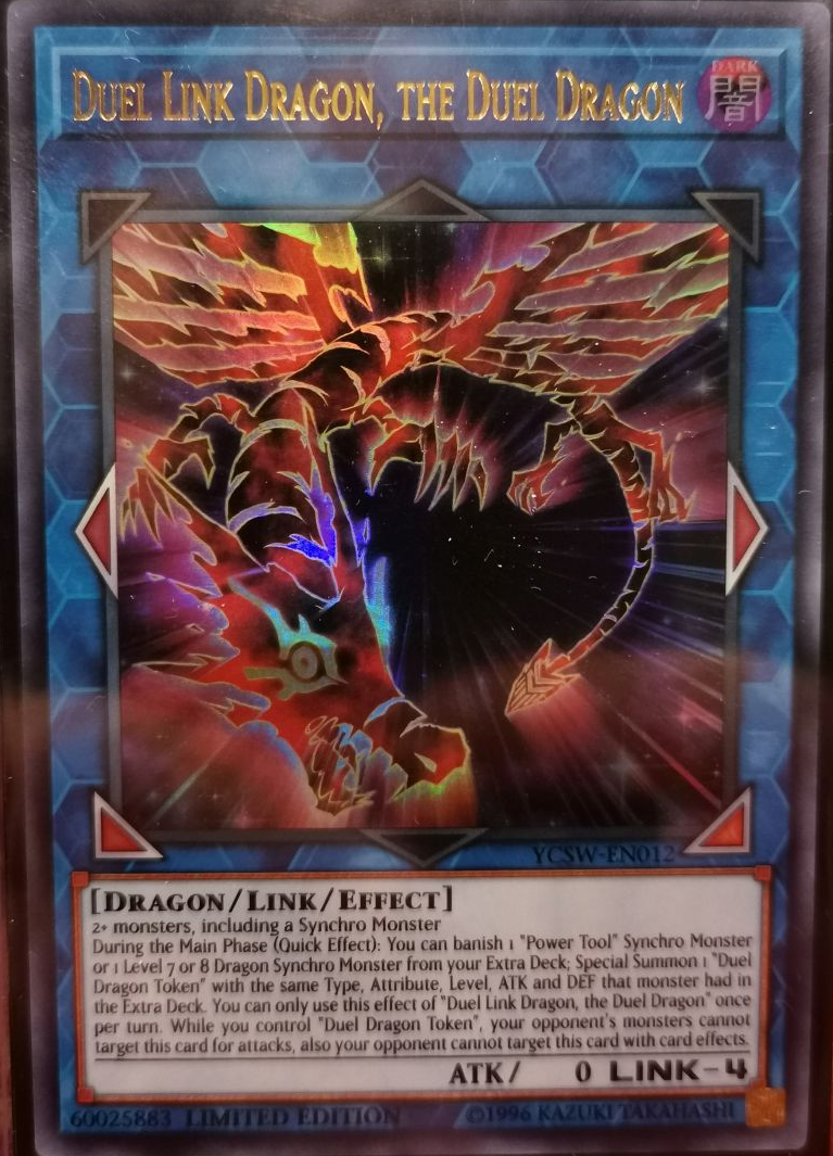 Duel Link Dragon, the Duel Dragon [YCSW-EN012] Ultra Rare | Clutch Gaming