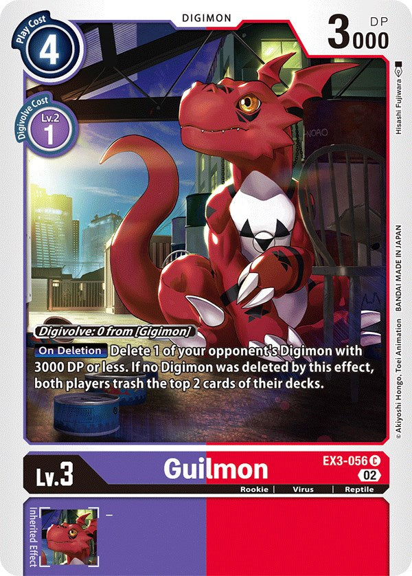 Guilmon [EX3-056] [Draconic Roar] | Clutch Gaming