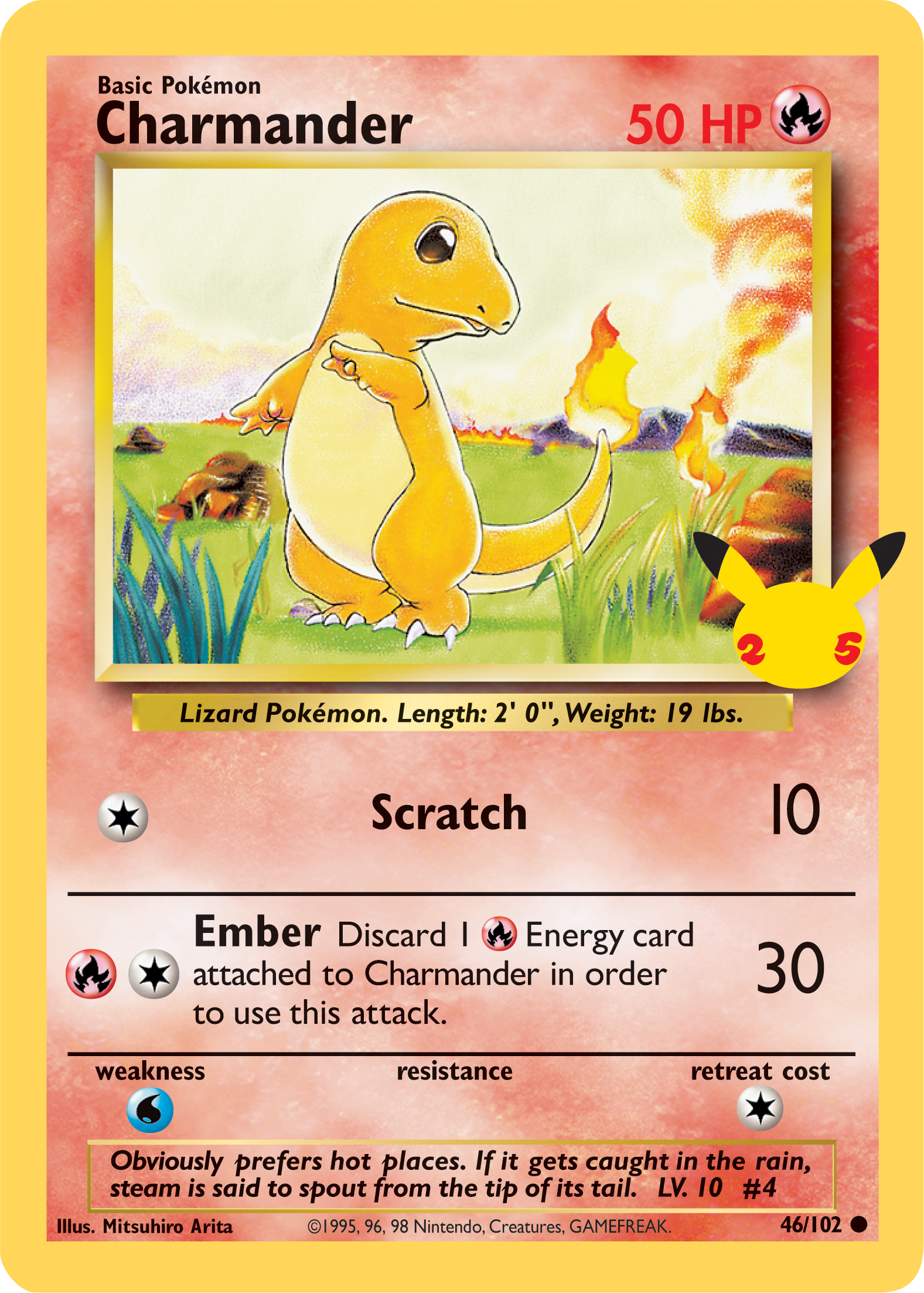 Charmander (46/102) (Jumbo Card) [First Partner Pack] | Clutch Gaming