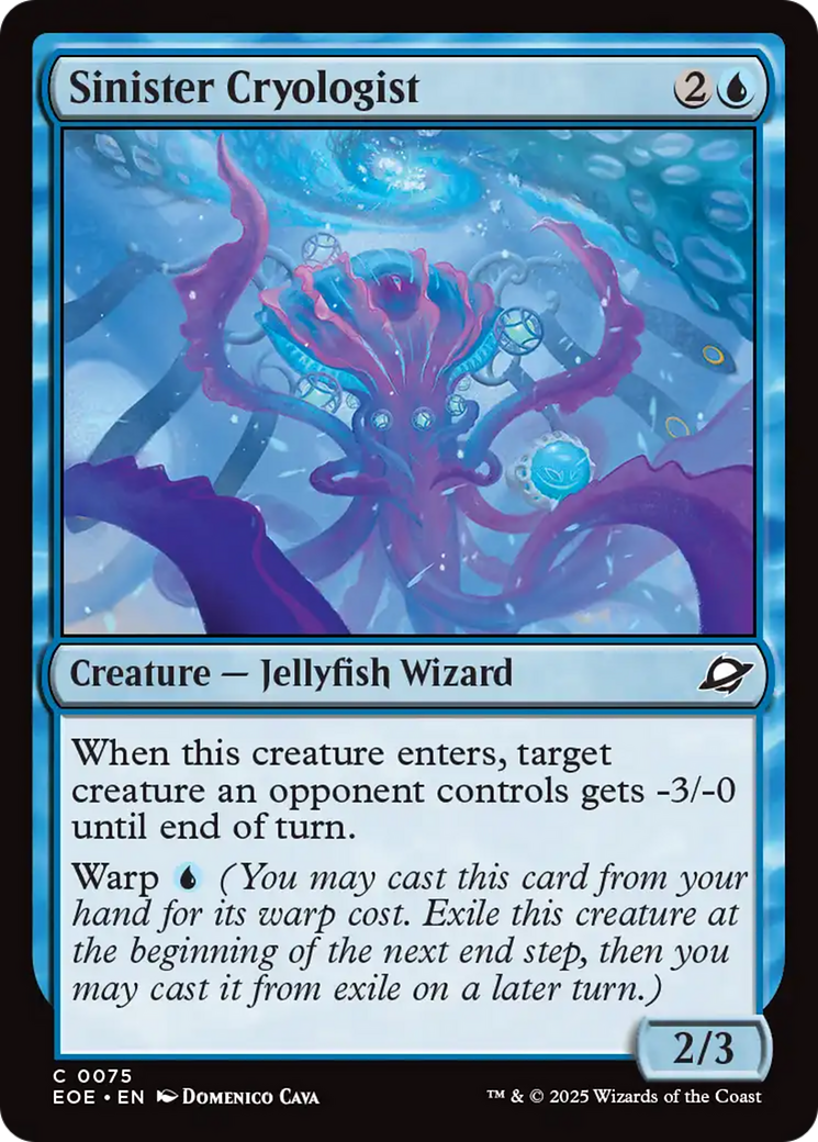 Sinister Cryologist [Edge of Eternities] | Clutch Gaming