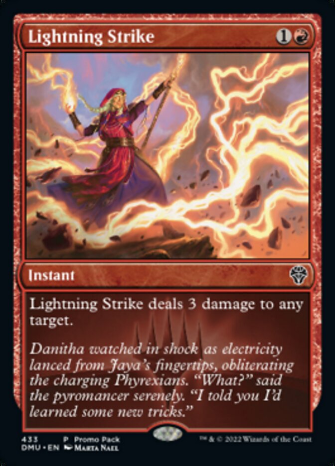 Lightning Strike (Promo Pack) [Dominaria United Promos] | Clutch Gaming