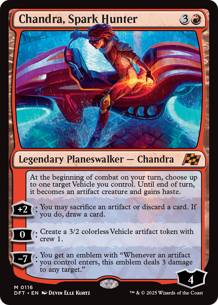 Chandra, Spark Hunter [Aetherdrift] | Clutch Gaming