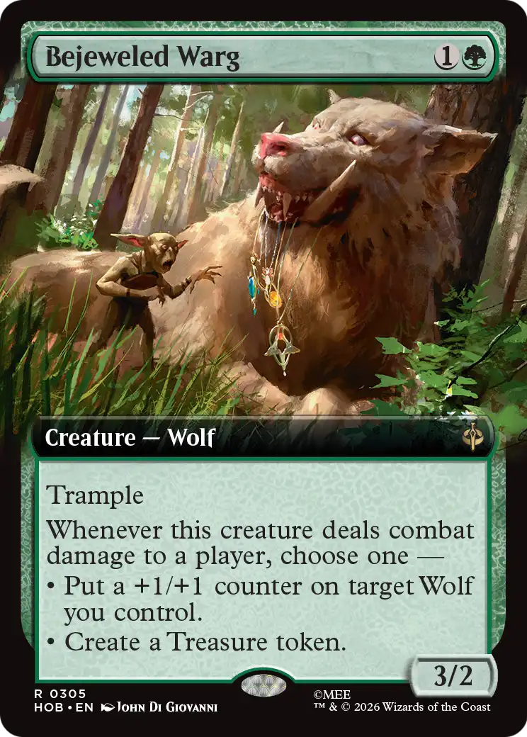 Bejeweled Warg (Extended Art) [The Hobbit] | Clutch Gaming