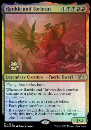 Rankle and Torbran [March of the Machine Prerelease Promos] | Clutch Gaming