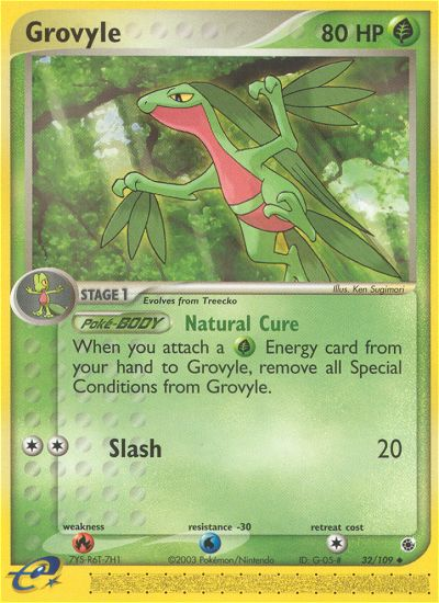 Grovyle (32/109) [EX: Ruby & Sapphire] | Clutch Gaming