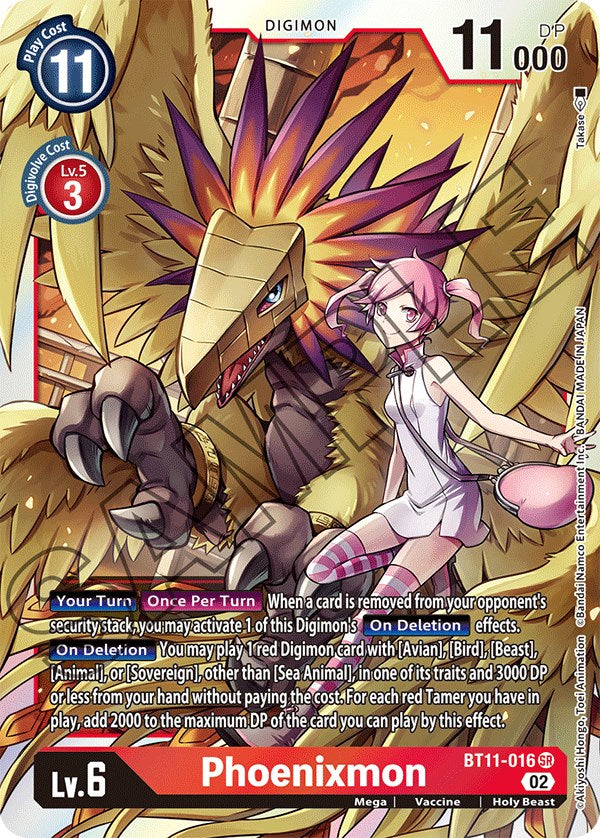 Phoenixmon [BT11-016] [Dimensional Phase] | Clutch Gaming
