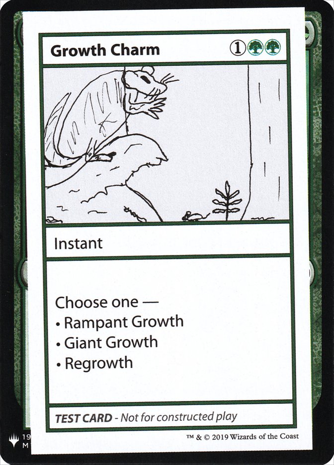 Growth Charm [Mystery Booster Playtest Cards] | Clutch Gaming