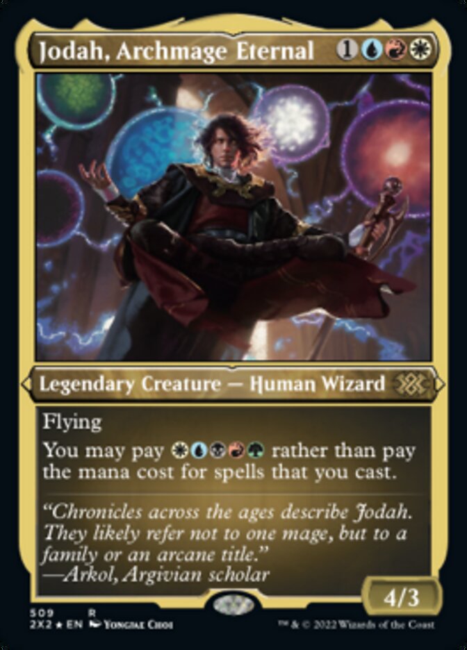 Jodah, Archmage Eternal (Foil Etched) [Double Masters 2022] | Clutch Gaming