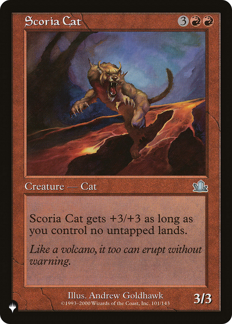 Scoria Cat [The List Reprints] | Clutch Gaming