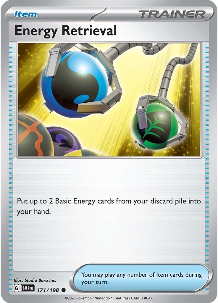 Energy Retrieval (171/198) [Scarlet & Violet: Base Set] | Clutch Gaming