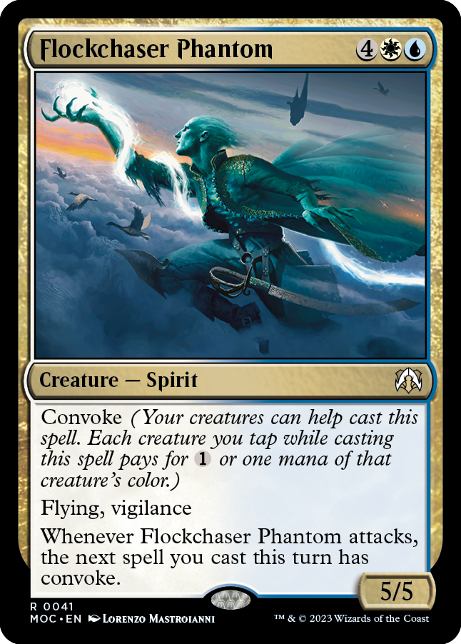 Flockchaser Phantom [March of the Machine Commander] | Clutch Gaming