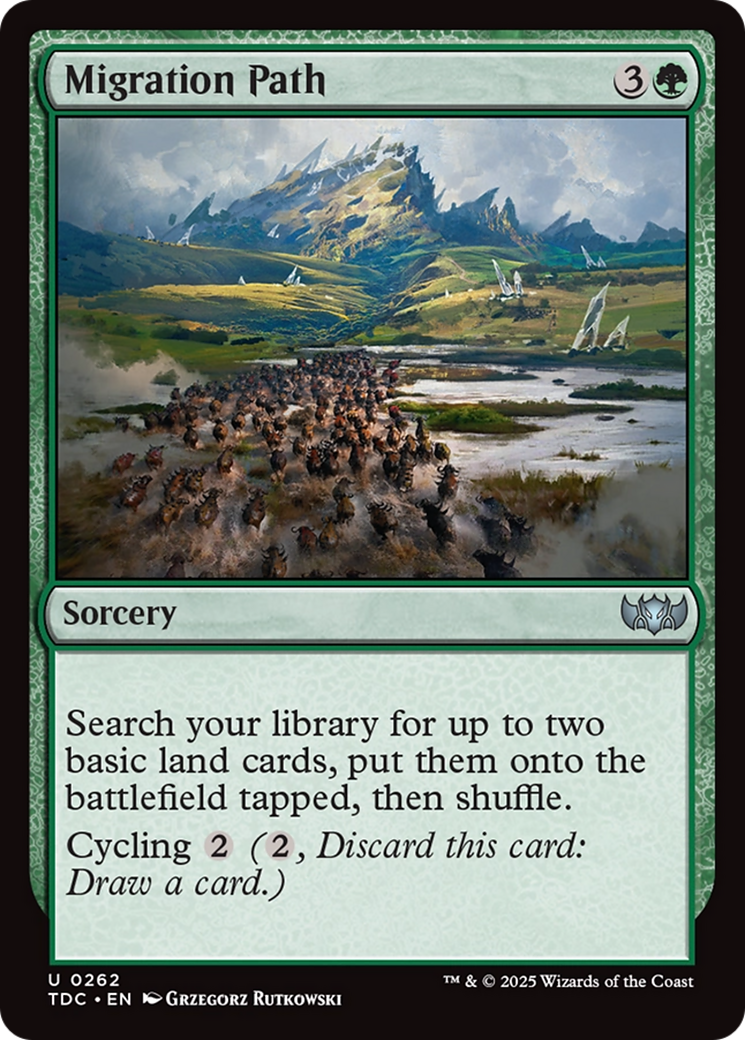 Migration Path [Tarkir: Dragonstorm Commander] | Clutch Gaming