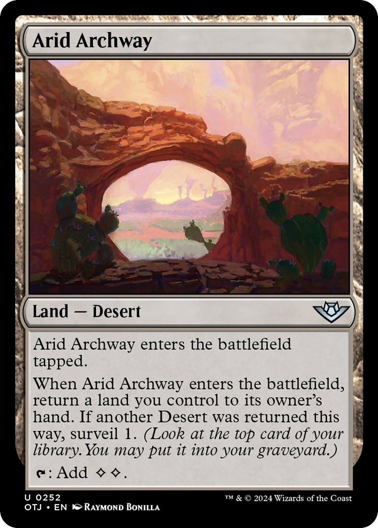 Arid Archway [Outlaws of Thunder Junction] | Clutch Gaming