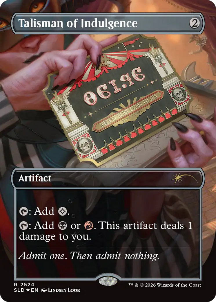 Talisman of Indulgence [Secret Lair Drop Series] | Clutch Gaming