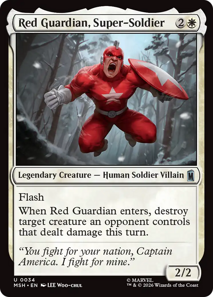 Red Guardian, Super-Soldier [Marvel Super Heroes] | Clutch Gaming