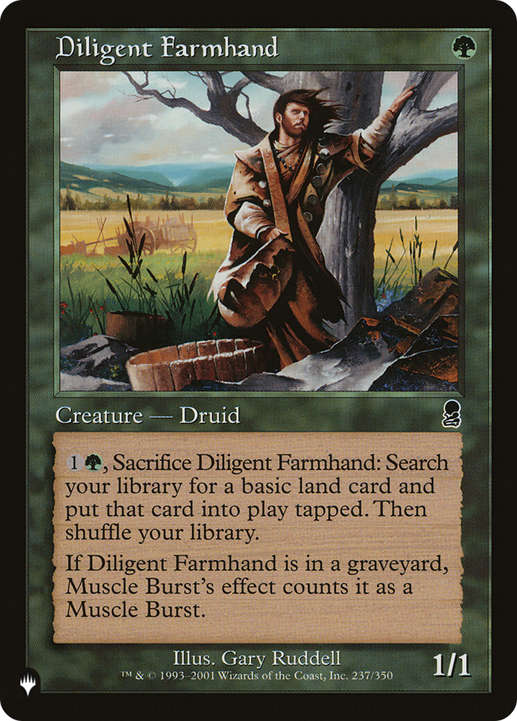 Diligent Farmhand [The List Reprints] | Clutch Gaming