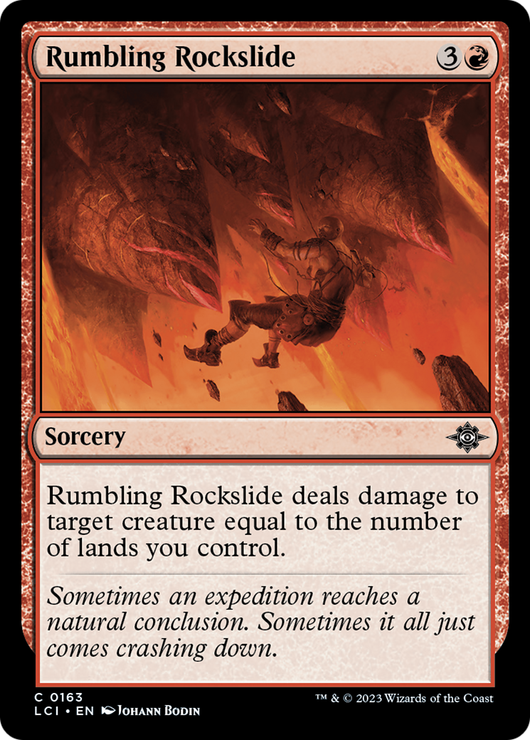 Rumbling Rockslide [The Lost Caverns of Ixalan] | Clutch Gaming