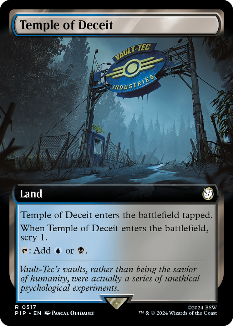 Temple of Deceit (Extended Art) [Fallout] | Clutch Gaming