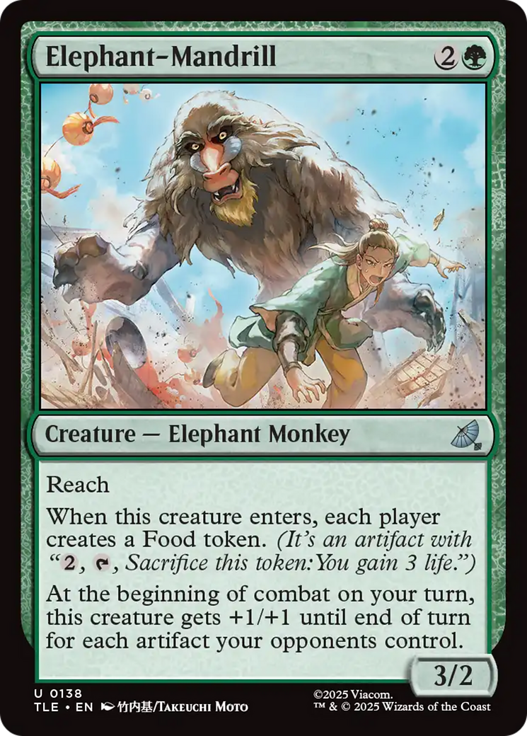 Elephant-Mandrill [Avatar: The Last Airbender: Eternal-Legal] | Clutch Gaming
